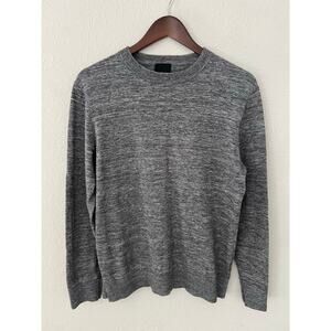 H&M cotton crewneck sweatergrey long sleeve knitted 
Medium size
